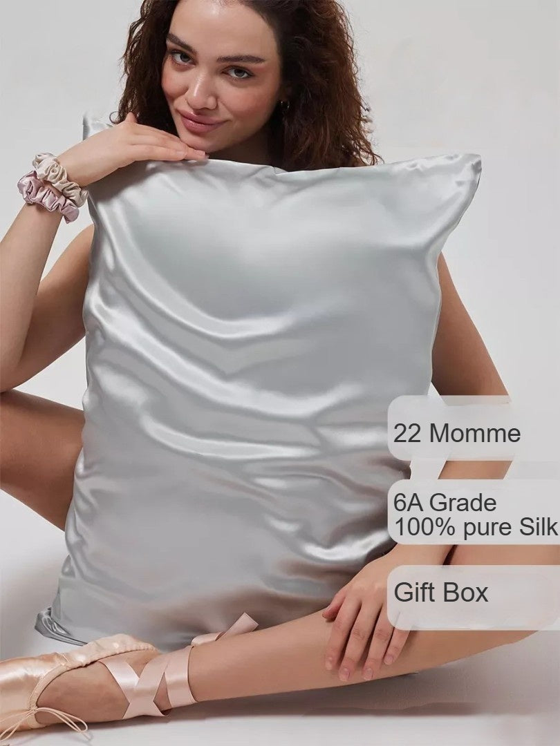 Silver Pillowcase