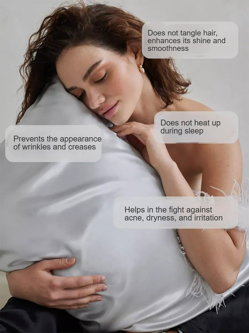 Silver Pillowcase
